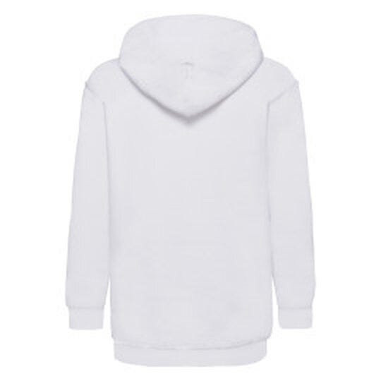 Fruit Of The Loom FOTL Kids Classic Hooded Sweat - White