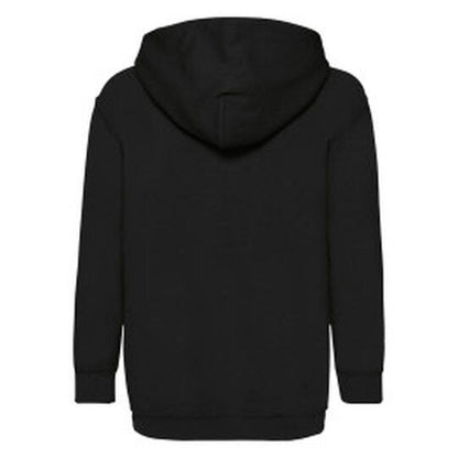 Fruit Of The Loom FOTL Kids Classic Hooded Sweat - Black