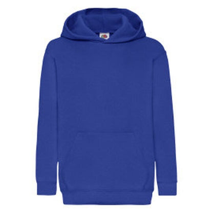 Fruit Of The Loom FOTL Kids Classic Hooded Sweat - Royal