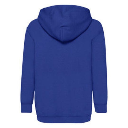 Fruit Of The Loom FOTL Kids Classic Hooded Sweat - Royal