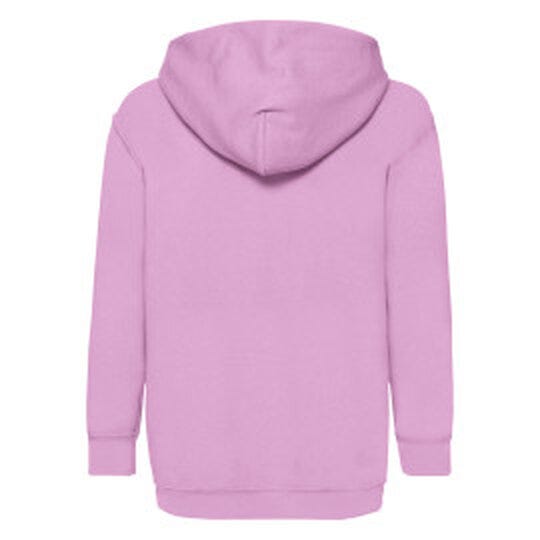 Fruit Of The Loom FOTL Kids Classic Hooded Sweat - Light Pink