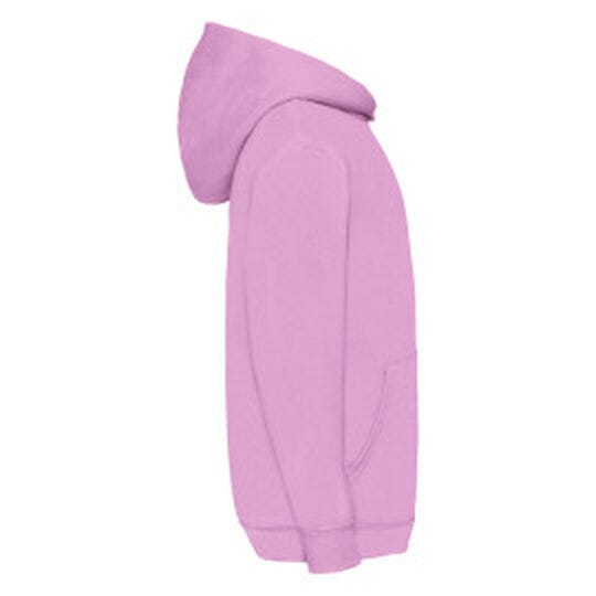 Fruit Of The Loom FOTL Kids Classic Hooded Sweat - Light Pink