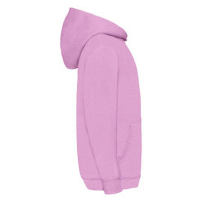Fruit Of The Loom FOTL Kids Classic Hooded Sweat - Light Pink