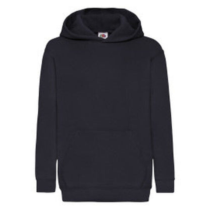 Fruit Of The Loom FOTL Kids Classic Hooded Sweat - Deep Navy