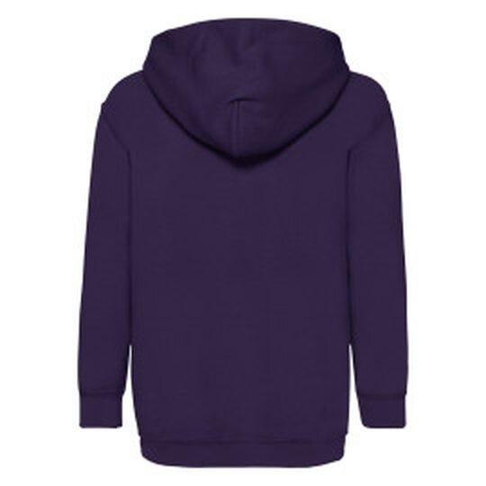 Fruit Of The Loom FOTL Kids Classic Hooded Sweat - Purple