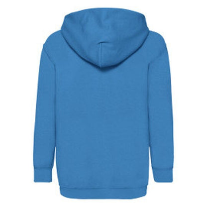 Fruit Of The Loom FOTL Kids Classic Hooded Sweat - Azure Blue