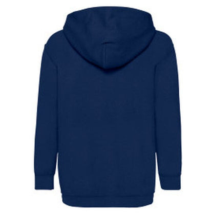 Fruit Of The Loom FOTL Kids Classic Hooded Sweat - Navy Blue