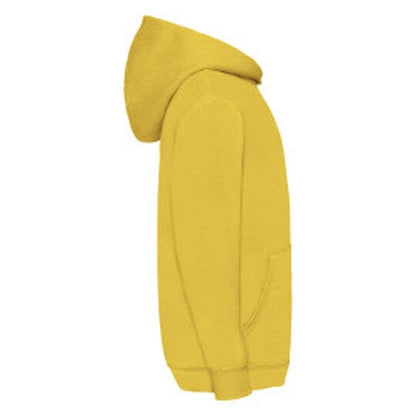 Fruit Of The Loom FOTL Kids Classic Hooded Sweat - Sun