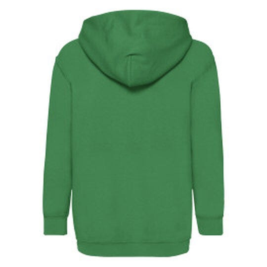 Fruit Of The Loom FOTL Kids Classic Hooded Sweat - Kelly Green