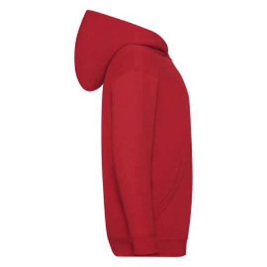 Fruit Of The Loom FOTL Kids Classic Hooded Sweat Jacket - Red