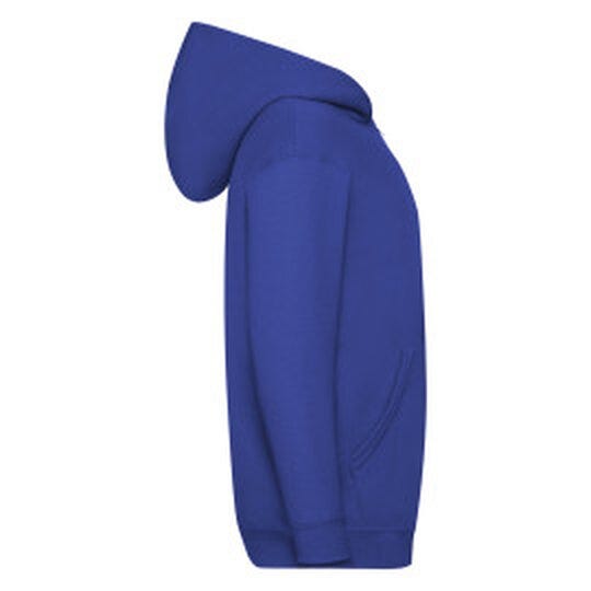 Fruit Of The Loom FOTL Kids Classic Hooded Sweat Jacket - Royal