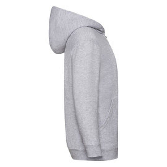 Fruit Of The Loom FOTL Kids Classic Hooded Sweat Jacket - Heather Grey