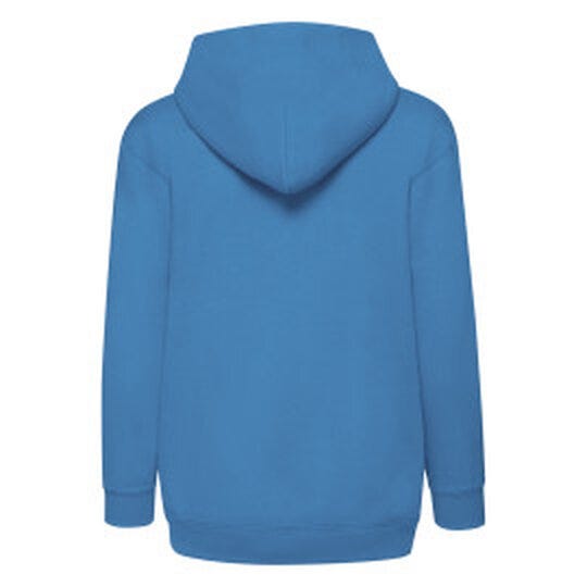 Fruit Of The Loom FOTL Kids Classic Hooded Sweat Jacket - Azure Blue