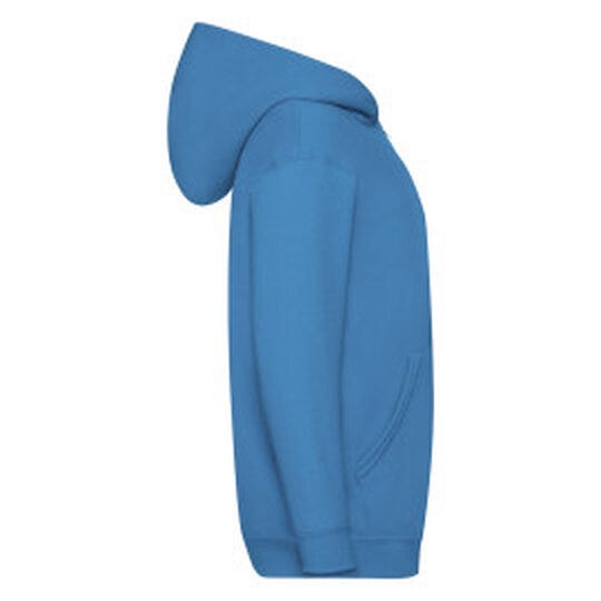 Fruit Of The Loom FOTL Kids Classic Hooded Sweat Jacket - Azure Blue