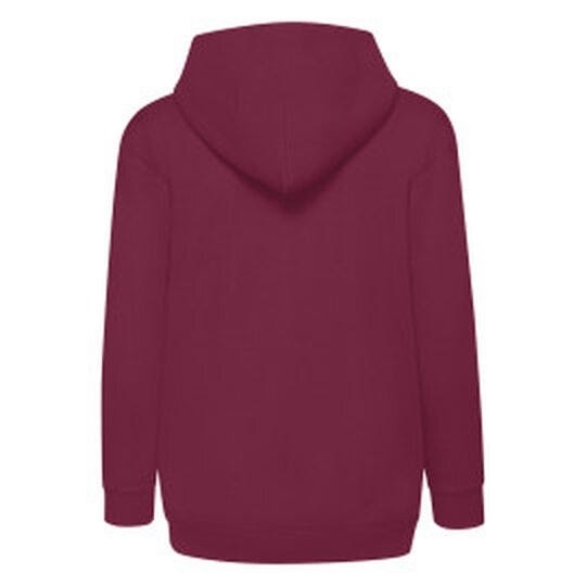 Fruit Of The Loom FOTL Kids Classic Hooded Sweat Jacket - Burgundy