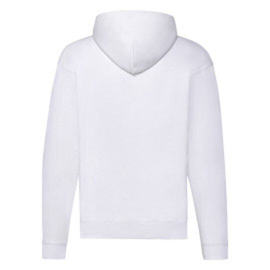 Fruit Of The Loom FOTL Mens Classic Hooded Sweat Jacket - White