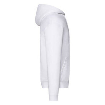 Fruit Of The Loom FOTL Mens Classic Hooded Sweat Jacket - White