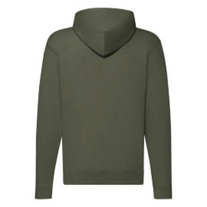Fruit Of The Loom FOTL Mens Classic Hooded Sweat Jacket - Classic Olive