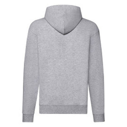 Fruit Of The Loom FOTL Mens Classic Hooded Sweat Jacket - Heather Grey