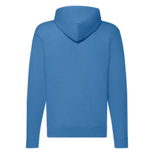 Fruit Of The Loom FOTL Mens Classic Hooded Sweat Jacket - Azure Blue