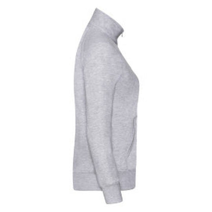 Fruit Of The Loom FOTL Ladies Premium Sweat Jacket - Heather Grey