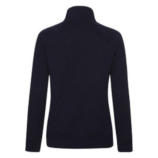 Fruit Of The Loom FOTL Ladies Premium Sweat Jacket - Deep Navy