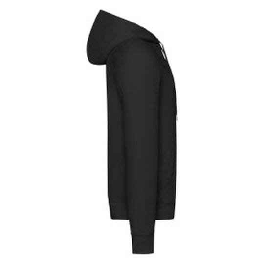 Fruit Of The Loom FOTL Men's Lightweight Hooded Sweat - Black