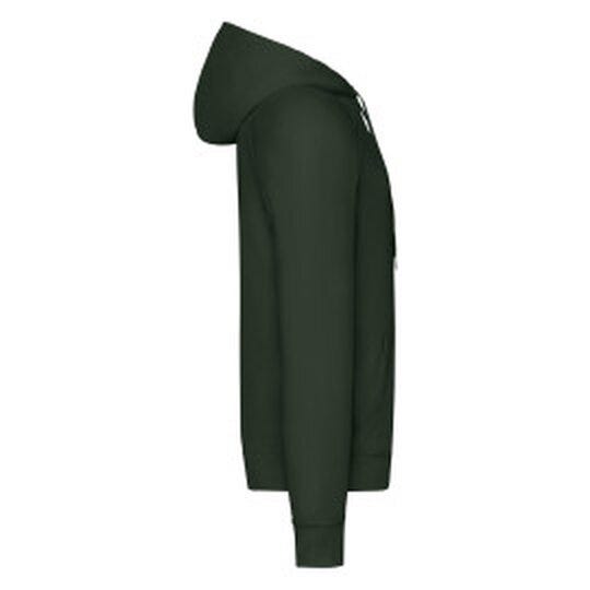 Fruit Of The Loom FOTL Men's Lightweight Hooded Sweat - Bottle Green