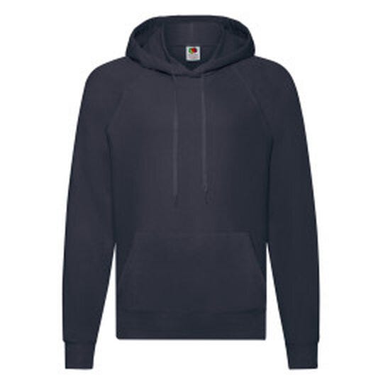 Fruit Of The Loom FOTL Men's Lightweight Hooded Sweat - Deep Navy