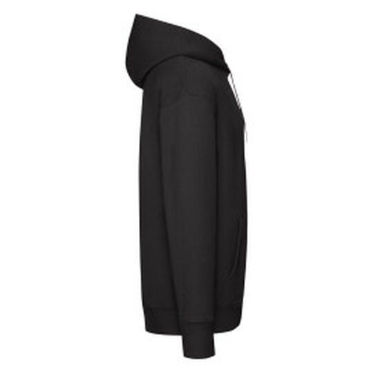 Fruit Of The Loom FOTL Mens Premium Hooded Sweat - Black