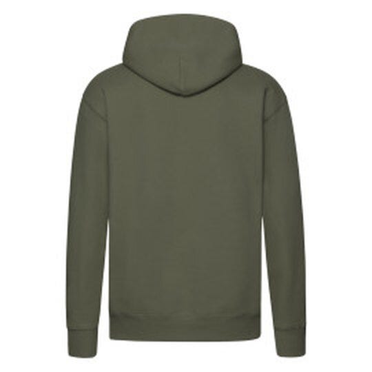 Fruit Of The Loom FOTL Mens Premium Hooded Sweat - Classic Olive