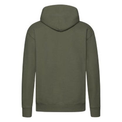 Fruit Of The Loom FOTL Mens Premium Hooded Sweat - Classic Olive