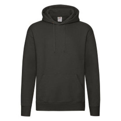 Fruit Of The Loom FOTL Mens Premium Hooded Sweat - Charcoal