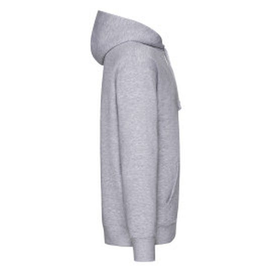 Fruit Of The Loom FOTL Mens Premium Hooded Sweat - Heather Grey