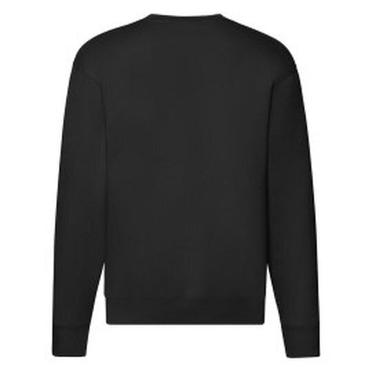 Fruit Of The Loom FOTL Mens Premium Set In Sweat - Black