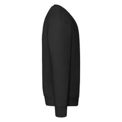Fruit Of The Loom FOTL Mens Premium Set In Sweat - Black
