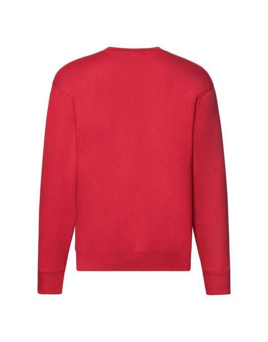 Fruit Of The Loom FOTL Mens Premium Set In Sweat - Red