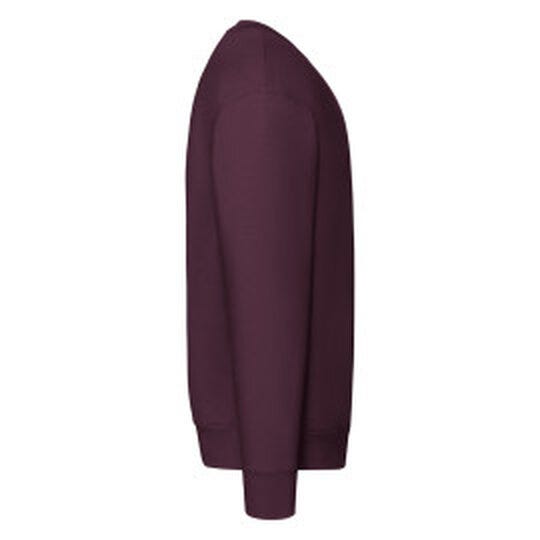 Fruit Of The Loom FOTL Mens Premium Set In Sweat - Burgundy