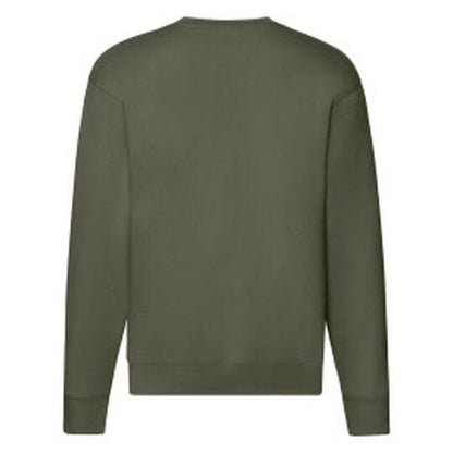 Fruit Of The Loom FOTL Mens Premium Set In Sweat - Classic Olive