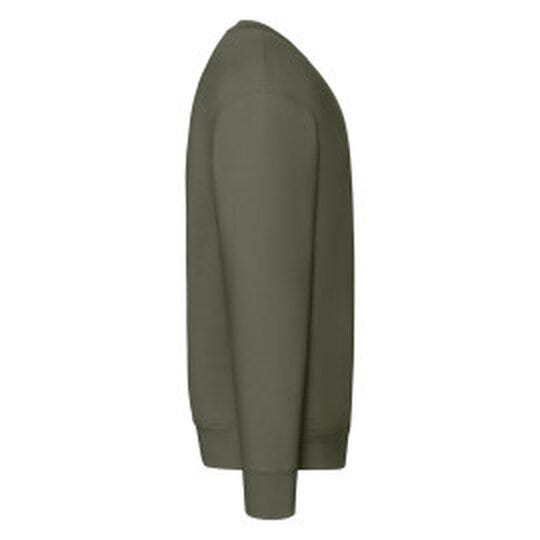 Fruit Of The Loom FOTL Mens Premium Set In Sweat - Classic Olive