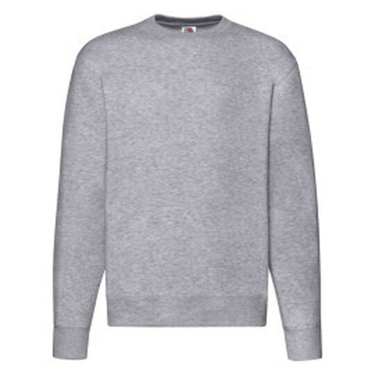 Fruit Of The Loom FOTL Mens Premium Set In Sweat - Heather Grey