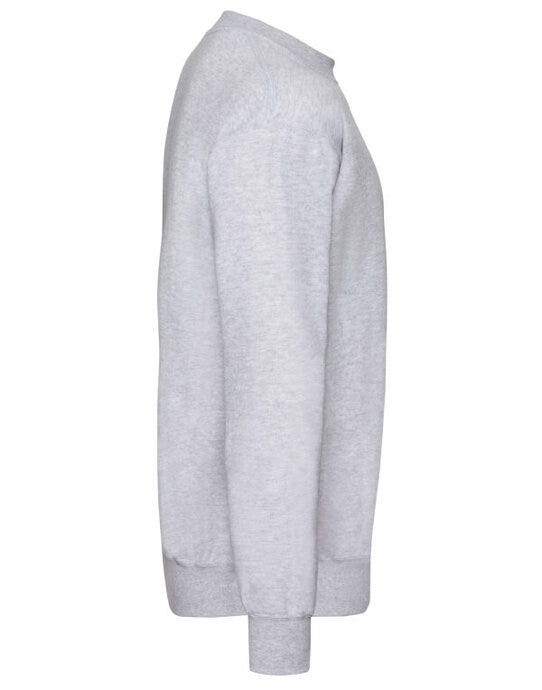 Fruit Of The Loom FOTL Mens Classic Set-In Sweat - Heather Grey