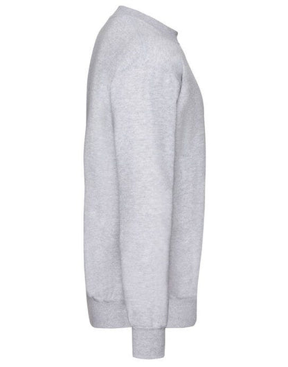 Fruit Of The Loom FOTL Mens Classic Set-In Sweat - Heather Grey