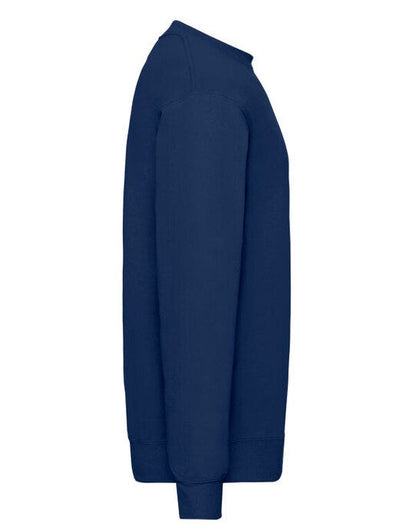 Fruit Of The Loom FOTL Mens Classic Set-In Sweat - Navy Blue