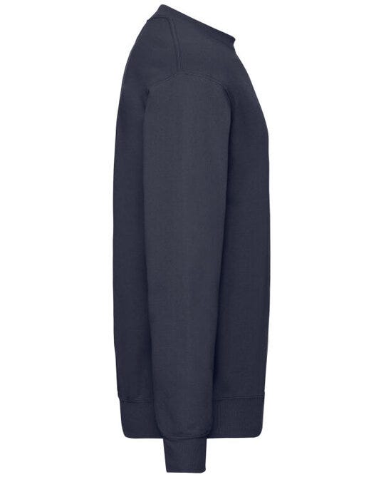 Fruit Of The Loom FOTL Mens Classic Set-In Sweat - Deep Navy