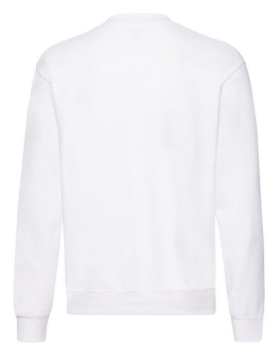 Fruit Of The Loom FOTL Mens Classic Set-In Sweat - White