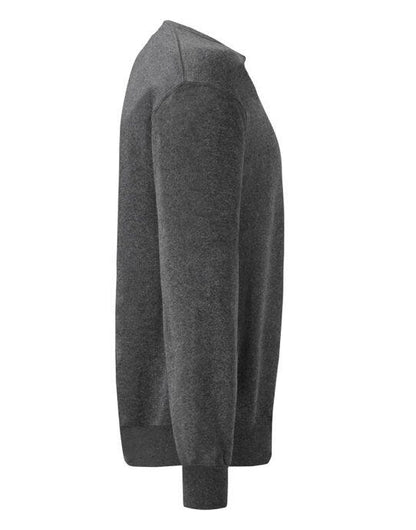 Fruit Of The Loom FOTL Mens Classic Set-In Sweat - Dark Heather