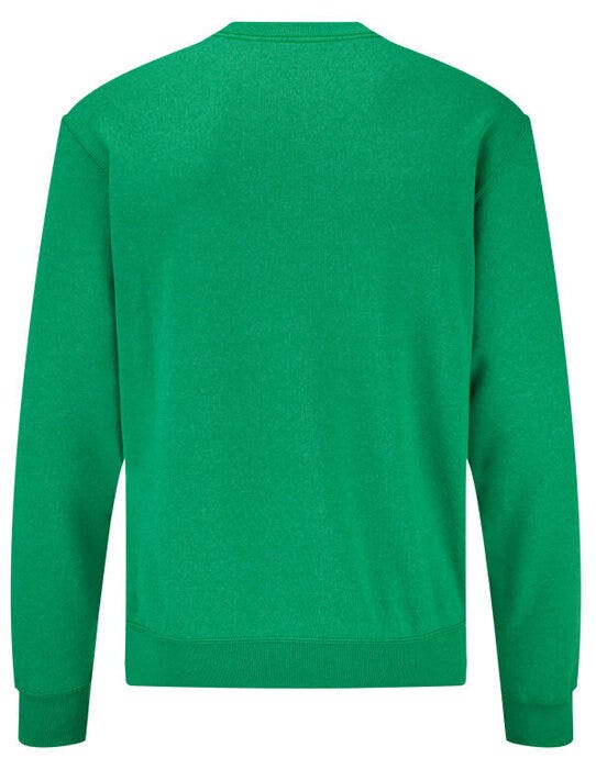 Fruit Of The Loom FOTL Mens Classic Set-In Sweat - Retro Heather Green
