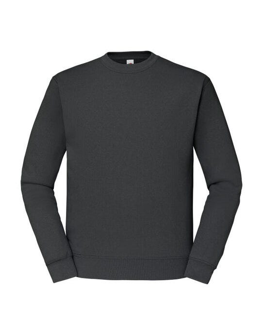 Fruit Of The Loom FOTL Mens Classic Set-In Sweat - Light Graphite