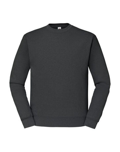 Fruit Of The Loom FOTL Mens Classic Set-In Sweat - Light Graphite